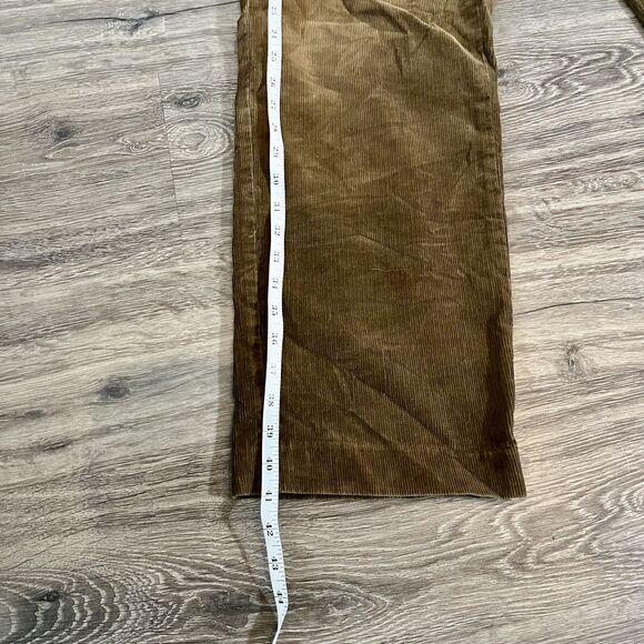 Polo Ralph Lauren Pants Mens 36X32 Brown Corduroy Stretch Classic Fit Preppy - Picture 10 of 13